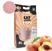 UCL0005 Нап.д/туал. UNIQ PETS TOFU PEACH  2,5 кг (6L)