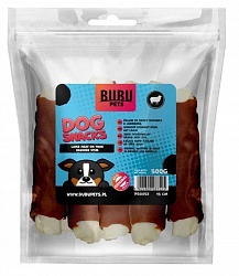 PS0052 BUBU PETS Мясо ягненка на толстых сыромятных палочках 15см., 500 г