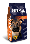 PREMIL Junior SuperPremium 15 кг для щенков и юниоров ,Сербия