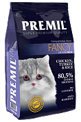 PREMIL Fancy SuperPremium 2 кг корм д/мол. и взр кошек всех пород с тонким вкусом,Сербия