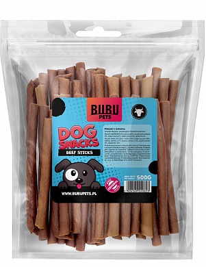 PS0015 BUBU PETS  Палочки из говядины, 500 г