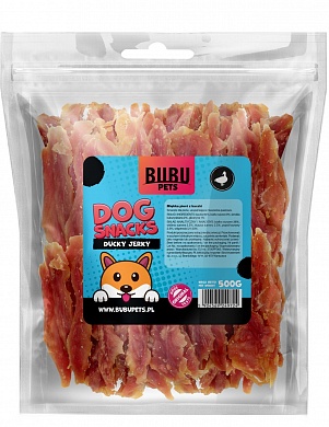 PS0006 BUBU PETS Мягкие утиные стрипсы, 500 г