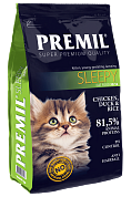 PREMIL Sleepy SuperPremium 10 кг корм для котят, молодых кошек и корм.кошек, Сербия